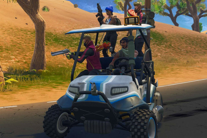 Fortnite : Atteindre une vitesse de 27 ou plus sur plusieurs radars pédagogiques, défi semaine 5